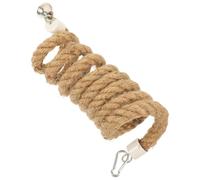 UKCOCO de Corde pour Perroquet 78.74In Corde d'escalade en Fibres Naturelles Support Suspendu pour Cage Suspendu pour Perroquets et Petits Oiseaux