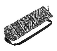 UKCOCO de Yoga Toile avec Impression à Bandoulière Simple pour Tapis de Yoga Fitness Pratique et Spacieux pour Transport Facile