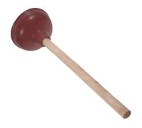 UKCOCO Déboucheur WC Robuste avec Ventouse Puissante et Manche Bois Déboucheur Toilette Heavy Duty pour Salle de Bain et Canalisations Obstruées Outil Portable et Facile à Utiliser