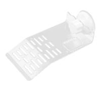 UKCOCO Décoration Aquarium Île Flottante Transparente pour Terrarium Plateforme de Repos pour Tortues avec Ventouse Petite Taille, Plateforme d'escalade Multifonctionnelle pour Reptiles