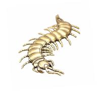 UKCOCO Décoration Centipède Laiton Antique pour Plateau à Thé Ornement Créatif et Élégant pour Maison Bureau et Boutique de Thé Idée Cadeau Originale pour Père et Amateurs de Feng Shui