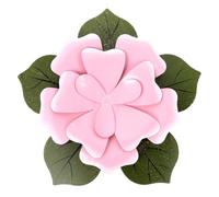 UKCOCO Décoration Murale Fleurie Ornement Rose Suspendu Pour Clôture Décoration Murale En Métal Pendentif Mural