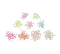 UKCOCO Décorations Argile Polymère Couleurs Glow In The Dark Faux Sprinkles Colorés pour Coques de Téléphone et Loisirs Créatifs Légers et Polyvalents