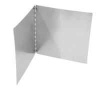 UKCOCO Déflecteur Éclaboussures INOX Pliable pour Cuisinière Protection Thermique Huile et Graisse Accessoire Cuisine Réutilisable et Facile à Ranger