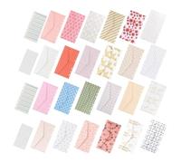 UKCOCO D'enveloppes Budgétaires Facile à Transporter Lot de 2 pour Classeur en Papier pour Organiser et Enregistrer Votre Budget Efficacement