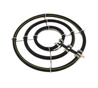 UKCOCO Diffuseur à Air pour Aquarium Nano-bulleur Rond en Acier Inoxydable Résistant la Corrosion Anneaux Triples, Adapté pour Tuyau 8mm, pour Bassins à Poissons et Aquariums Familiaux