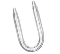 UKCOCO Diffuseur de Co2 pour Aquarium en Verre U 15 Mm Tube de Liaison en Verre Transparent Régulateur de Co2 Pratique pour Plantes Aquatiques Accessoire Solide D’Aquarium