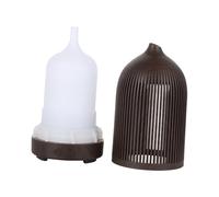 UKCOCO Diffuseur Huiles Essentielles Mini USB Aromathérapie avec Lumière LED Humidificateur Air Silencieux pour Bureau et Maison Compact et Économe Espace