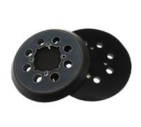 UKCOCO Disque de Ponçage Broches Plateau Abrasif Auto-adhésif Noir Compatible Ponceuse Électrique Anti-vibration Bruit