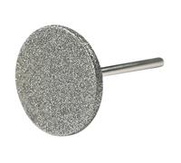 UKCOCO Disque de Ponçage pour Perceuse à Ongles 20Mm en Acier Inoxydable Embout Plat pour Manucure et Pédicure Kit Professionnel de Polissage et Préparation des Cuticules Usage Salon