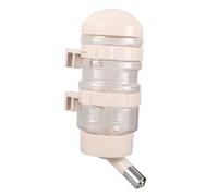 UKCOCO Distributeur Eau pour Chien Bouteille Étanche avec Robinet Acier Inoxydable Accessoire Pratique pour Cage à Animaux Facile à Installer et Observer Eau