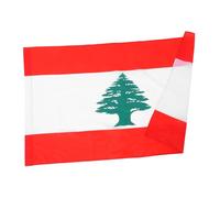UKCOCO Drapeau National Drapeau De La Paix Au Liban Bracelet Drapeaux Du Liban Polyester