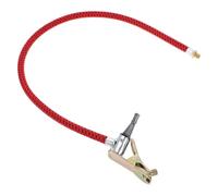 UKCOCO Durite Rouge en Cuivre pour Pompe à Pneus, Installation Facile, Compatible Compresseur Moto et Vélo, Accessoire pour Gonflage Rapide