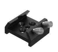 UKCOCO Embase pour Télescope Astronomique Amateurs D'astronomie Design Compact et Léger Alliage D'aluminium Résistant aux Intempéries, Filetage 1/4 des Étoiles, Astrophotographie