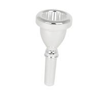 UKCOCO Embouchure de Tuba Argentée Cnc Accessoire Instrument pour Musiciens Professionnels