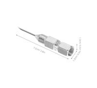 UKCOCO Embout de Buse à Graisse pour Pulvérisateur de Graisse, Coupleur de Remplacement en Métal, Précise, Accessoire de Lubrification Industriel Polyvalent, Raccord Flexible Compatible