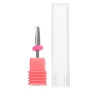 UKCOCO Embout de Ponceuse à Ongles en Acier Tungstène à Dents Diagonales Forets à Ongles Professionnels Électriques Outil de Pédicure Polyvalent pour Manucure Retrait Rapide Usage
