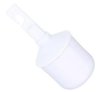 UKCOCO Embout en Caoutchouc Blanc pour Canne D'aveugle et Béquille, Résistant à L'usure Construction Solide, Accessoire Pratique pour Mobilité Quotidienne