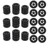 UKCOCO Embouts Antidérapants en Silicone Noir pour Lunettes, 20 Paires de Crochets de Branches Confortables, Coussinets Oreille Adaptés pour Soleil, Accessoires de Maintien pour Sport