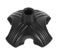 UKCOCO Embouts de Béquille Antidérapants en Caoutchouc Protection Gonflable, Accessoires pour Bâtons de Marche Quad et Canne à Quatre Pieds, Usage Randonnée et Mobilité