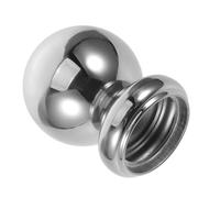 UKCOCO Embouts de Main Courante en Acier Inoxydable 304 Creux Embout Rond Diamètre 76 MM Support Sphérique Intégré pour Poteaux et Rampes D’Escalier Protection Décorative Intérieure