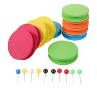UKCOCO Enrouleur de Ligne de Pêche Couleur Aléatoire Grosse Taille en Mousse Eva pour Protéger Les Doigts Lignes, Accessoire Pêche en Plein Air