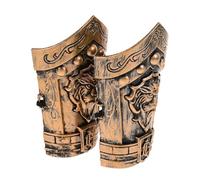 UKCOCO Ensemble Armure de Chevalier pour Garçon et Filles avec Bouclier Dragon en Plastique, 2 Protège-Bras, Accessoires Pirate pour Cosplay, Halloween et Jeux de Rôle