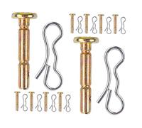 UKCOCO Ensemble De 12 Accessoires De Chasse-Neige 2410 Goupilles De Cisaillement Accessoire Souffleur Pièce Lanceur Accessoires De Balayeuse À Neige Goupille De Cisaillement De Rechange