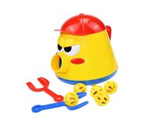 UKCOCO Ensemble Éducatif Électronique pour Garçon et Filles Pot à Jouets Roues Multidirectionnelles d'Éveil pour Développement Moteur Jeu Interactif à Piles Adapté aux Garçon et