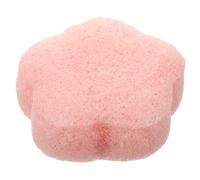 UKCOCO Éponge Nettoyante Visage Fleur En Petite Taille Exfoliante En Matériau Végétal Rose Pour Peau Délicate Usage Maison Et Voyage