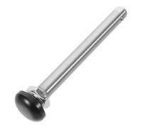 UKCOCO Essieu Rapide en Acier Inoxydable 12mmx110mm pour Fauteuil Roulant Sportif, Résistant à L'usure, Conduite Fluide, pour L'entretien Voyage
