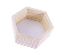 UKCOCO Étagère Murale Massif pour Décoration de Chambre Garçon Fille ou Boutique de Vêtements pour Garçon Fille Petit Format Blanc