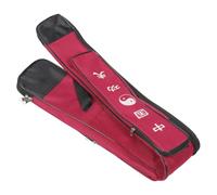 UKCOCO Étui de Rangement Taiji en Toile Épaisse Résistante Imperméable, Paquet Couche pour Sabre de Tai Chi, Longueur Réglable, Couleur Rouge, Protection Solide pour Arts Martiaux
