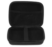 UKCOCO Étui de Voyage Noir Design Portable en Eva et Tissu Oxford Rangement Multifonctionnel pour Lecteur de Glycémie pour Bureau et Déplacement Facile