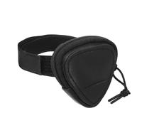 UKCOCO Étui Porte-médiators Réglable pour Sangle de Guitare, Paquet de Rangement pour 20 Médiators, Matériau Robuste Compatible Accessoires de Guitare, Organisateur Pratique