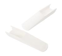 UKCOCO Extension pour Pieds de Chaise Haute Bébé Blanc Antidérapant, Insert Rallonge Stabilisateur, Coussin de Protection Sol Repas à Domicile, Restaurant ou Voyage