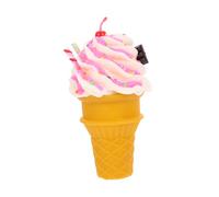 UKCOCO Faux Cornet De Glace Réaliste Accessoire De Décoration pour Vitrine Maison Miniature Modèle De Glace Artificiel