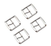UKCOCO Fermoir de Montre Facile à Installer, Résistant en Acier Inoxydable Argenté 2pcs pour Bracelet de Montre en Cuir ou Métal, Unisexe