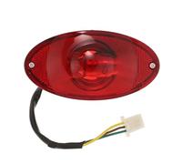 UKCOCO Feu Arrière Moto à Led Intégré Avec Plaque Immatriculation Stop Et Clignotants Pour Vélo Tout-chemin
