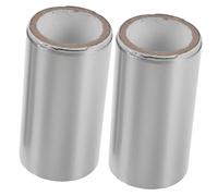 UKCOCO Feuilles D'aluminium pour Dépose de Vernis Gel 2 Rouleaux 3 Mètres Feuille Fine Respectueuse des Ongles Usage Professionnel et Domestique Soin des Ongles