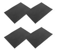 UKCOCO Feuilles Magnétiques Autocollantes Souples A4 4 Pièces, Épaisseur 1 Mm, Aimants Flexibles pour Réfrigérateur, Loisirs Créatifs et Organisation Bureau, Adhérence Forte