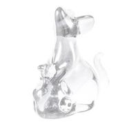 UKCOCO Figurine de Souris Cristal Décorative Statue Adorable pour Décoration Intérieure Ornement Mignon pour Bureau et Maison Original pour Amis et Famille