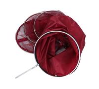 UKCOCO Filet de Acier Inoxydable Aux Intempéries Panier à Mailles Accrocs avec Surface Enduite pour Poissons Vivants Eau Douce et Filet de Rangement Compact et Robuste