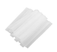 UKCOCO Filets de Protection Blancs pour Boutons de Rose, 100pcs, en Plastique, pour Emballage Bouquet Fait Main et Mariage, Protège les Fleurs Délicates