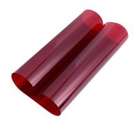 UKCOCO Film De Diffusion Lumineuse Gel Couleur Rouge Film Pet Transparent pour Atténuation Douce Lumière LED Découpe Ajustable Filtre Photo Studio Et Vidéo Effet Ambiance Coucher De Solei