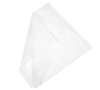 UKCOCO Film Thermocollant Double Face Non Tissé Blanc, Doublure Adhésive pour Vêtement, 100 G/m², Fournitures de Couture pour Tissus, Entoilage Thermofusible Haute Température,