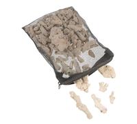 UKCOCO Filtration Aquarium Naturelle LB avec Filet Noir Média Filtrant Réutilisable pour Eau Douce et Eau Salée Décoration pour Aquarium et Bassin