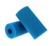 UKCOCO Filtre De Piscine Réutilisable en Éponge Cylindrique Lot De 2 pour Nettoyage De Piscine Compatible Aquariums Et Salles De Bain Impuretés Entretien Facile