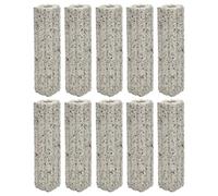 UKCOCO Filtre de Purification d'eau pour Aquarium Média Filtrant Minéral, 10 Pièces, Structure Simple, pour Bassin Domestique