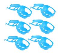 UKCOCO Fixateurs de Pigeons Pratiques 6Pcs Support d'Injection pour Oiseaux Matériau Solide PP pour des Conception Creuse pour Pigeons